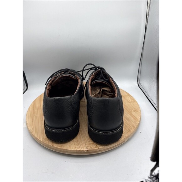 Clarks Oxford Shoes Mens 12 W Black Leather Waterproof Lace Up Casual 82465 main image 7